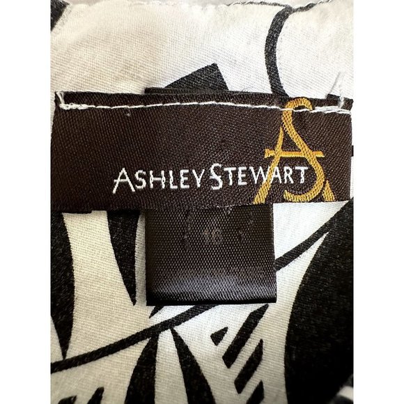 Vintage Ashley Stewart Plus Size 16 brown Beige Yellow Floral Retro Midi Dress - Picture 8 of 11